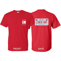 License Plate T-Shirt