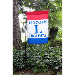 Lincoln Highway Garden Flag