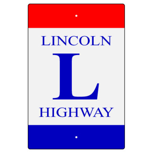 Embossed Steel Road Sign Embossed Steel Road Sign